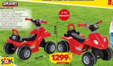 PİLSAN SPARK ATV 6V